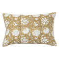 Nisa Mustard on White Pillow