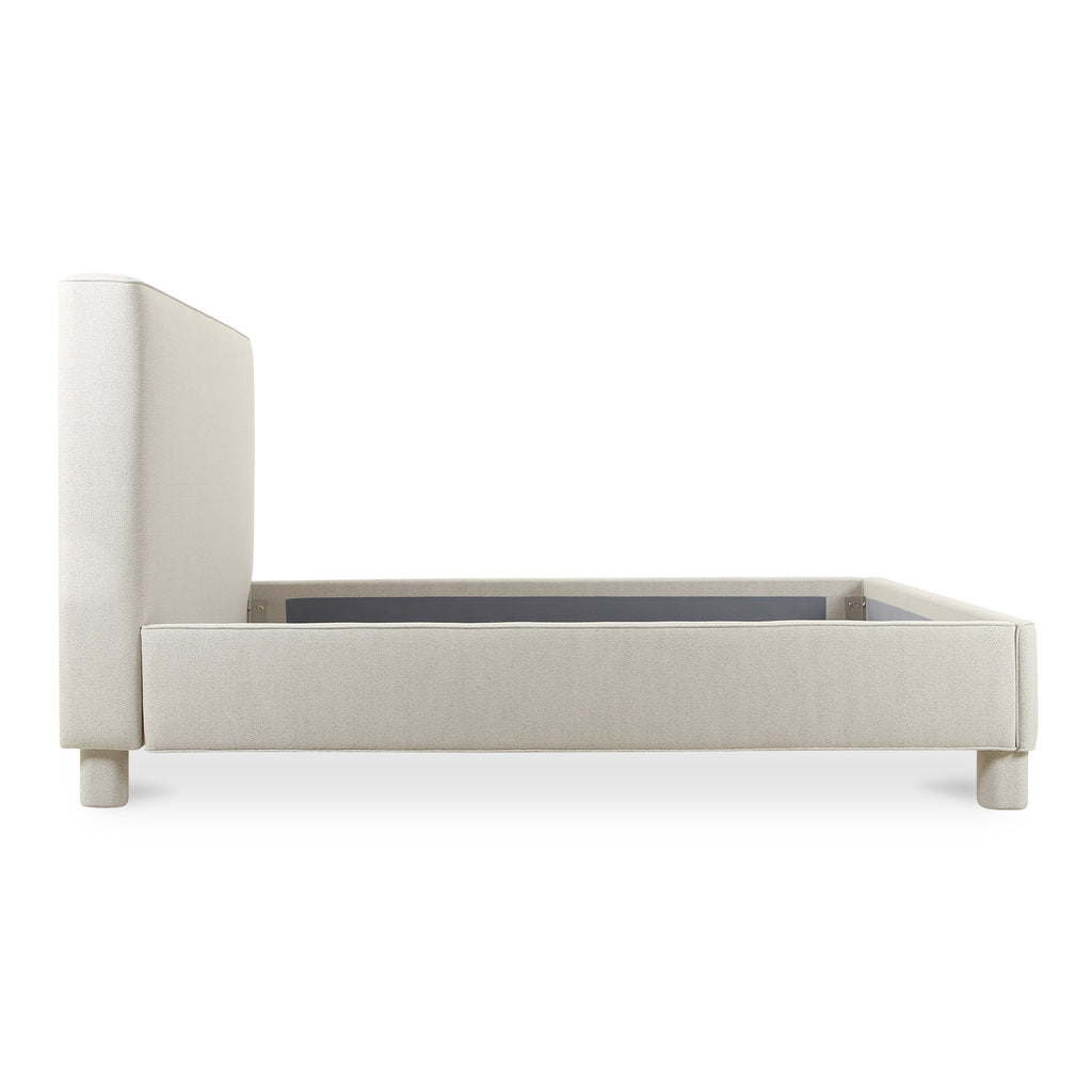 Ichigo Queen Bed Light Grey