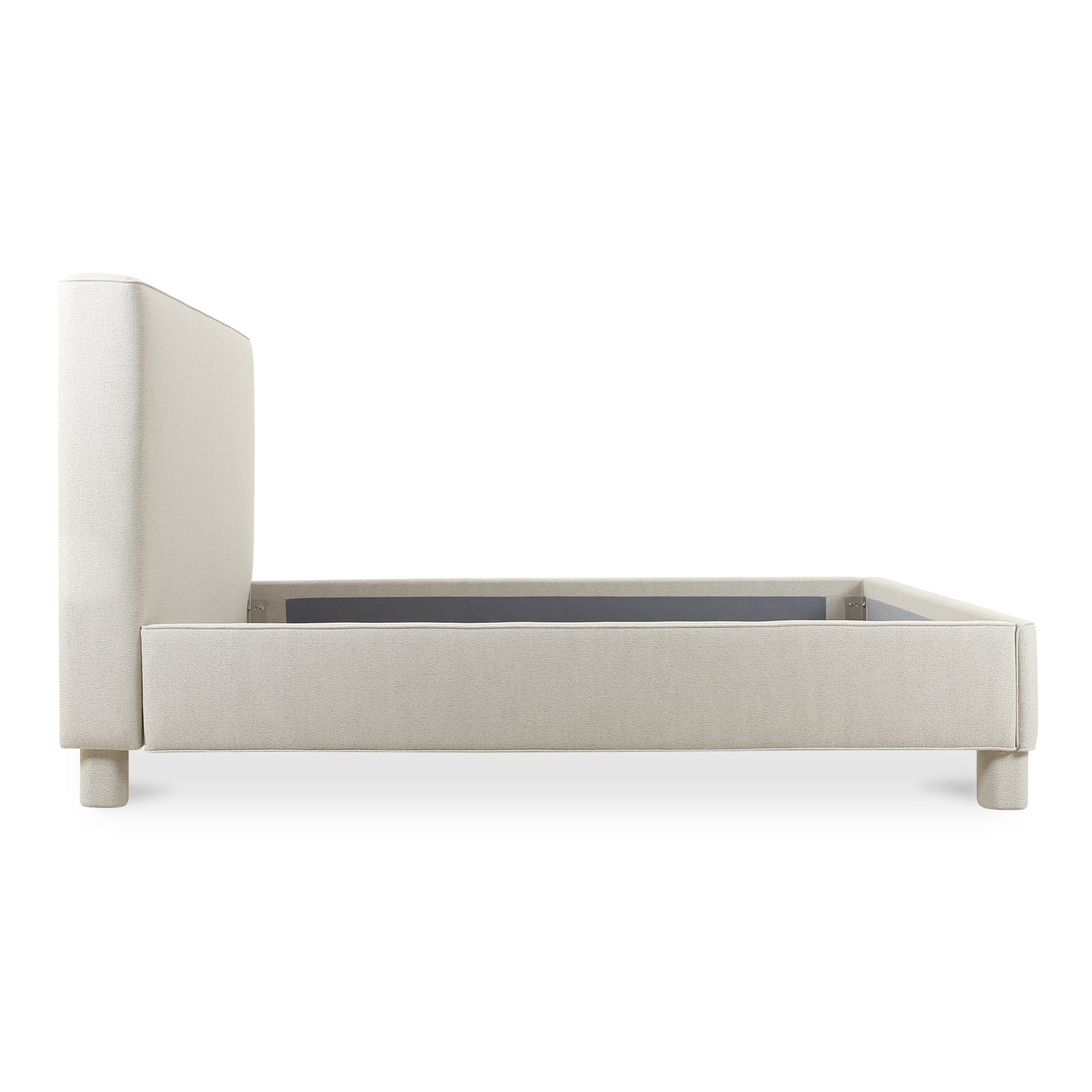 Ichigo Queen Bed Light Grey