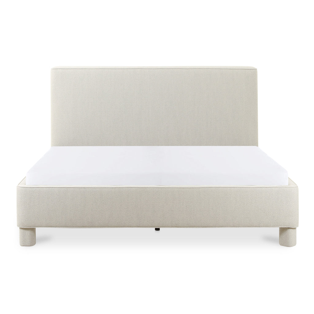 Ichigo Queen Bed Light Grey