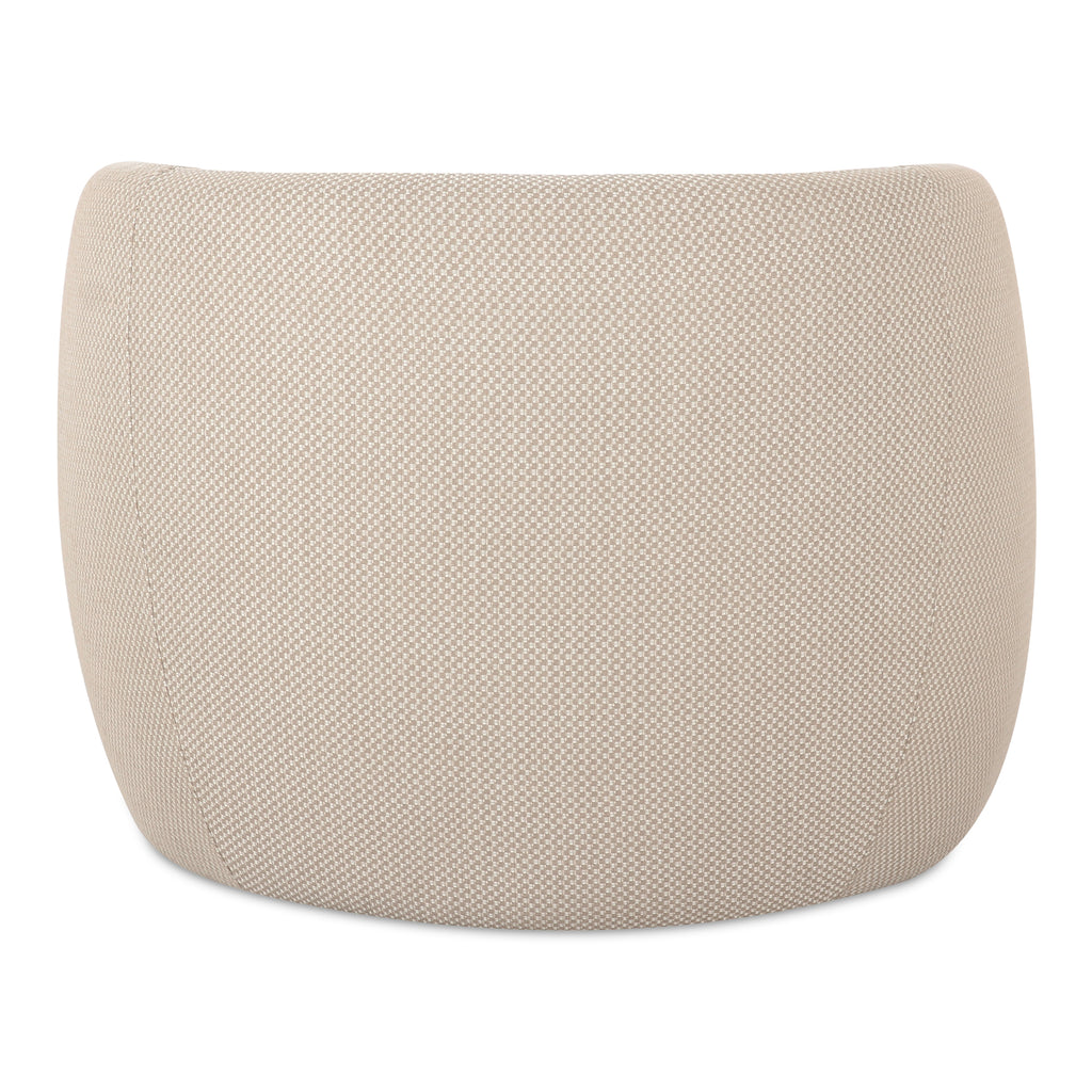Rae Outdoor Accent Chair Beige Check