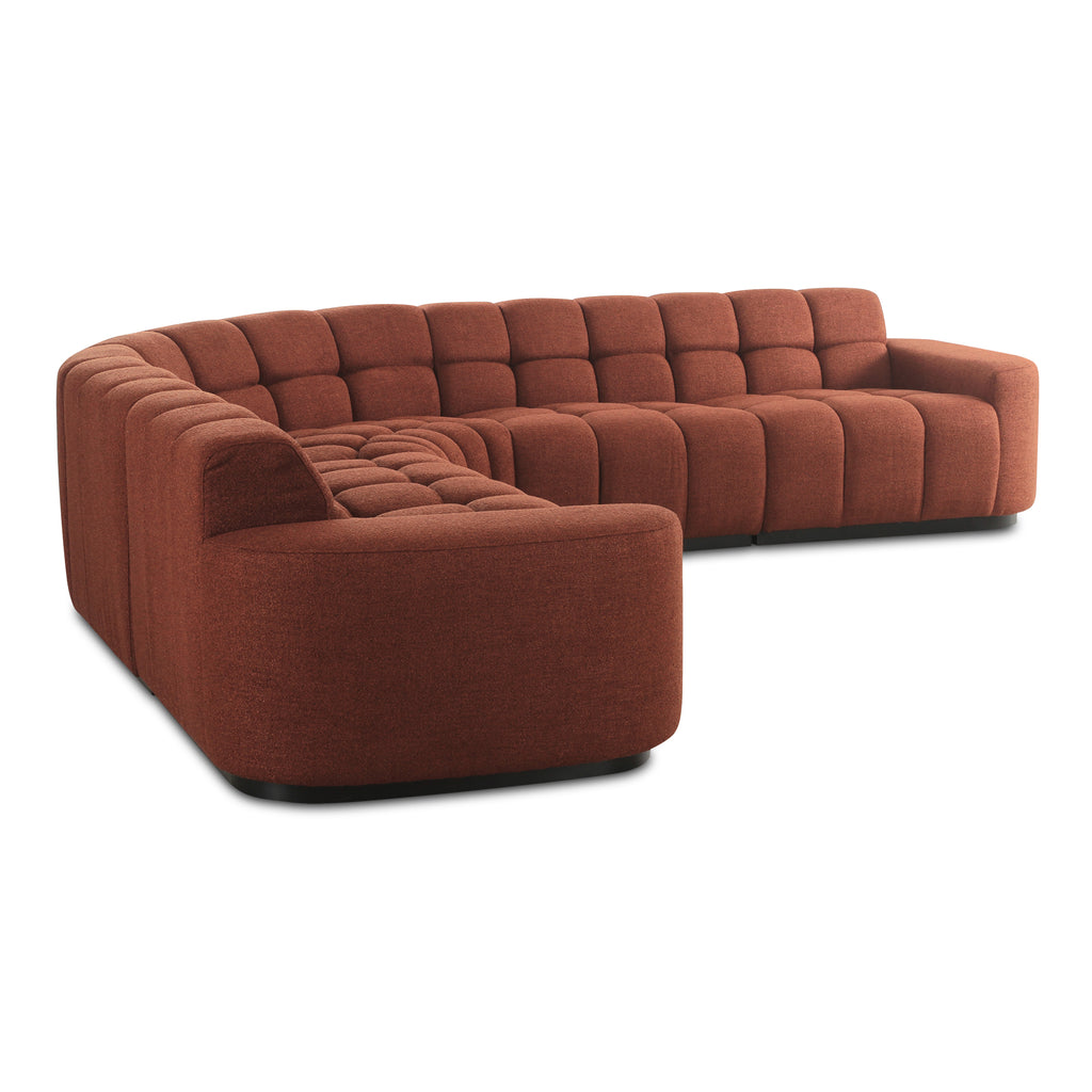 Roman L-Shaped Sectional Rust