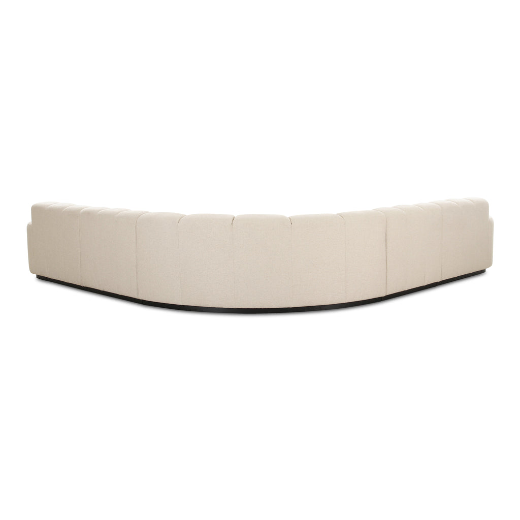 Roman L-Shaped Sectional Oat