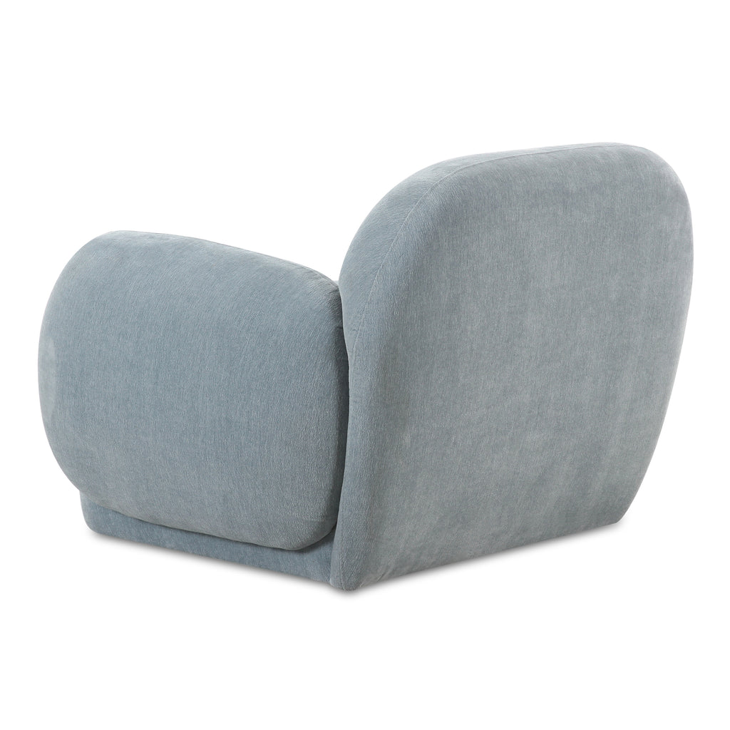 Hazel Lounge Chair Light Blue