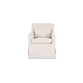 Lydia Slipcover Dining Chair Beige