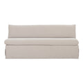 Fable Slipcover Dining Bench Beige
