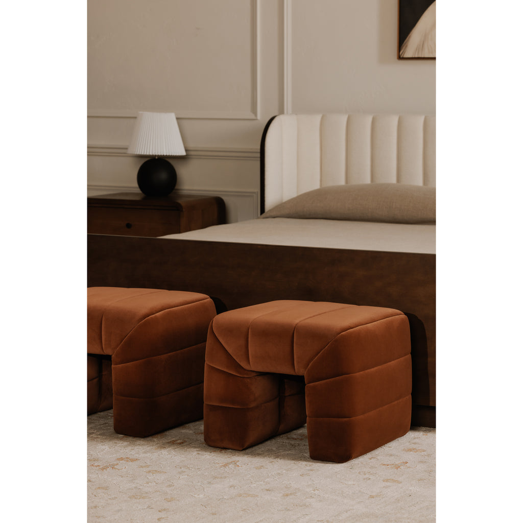 Verity Stool Warm Brown
