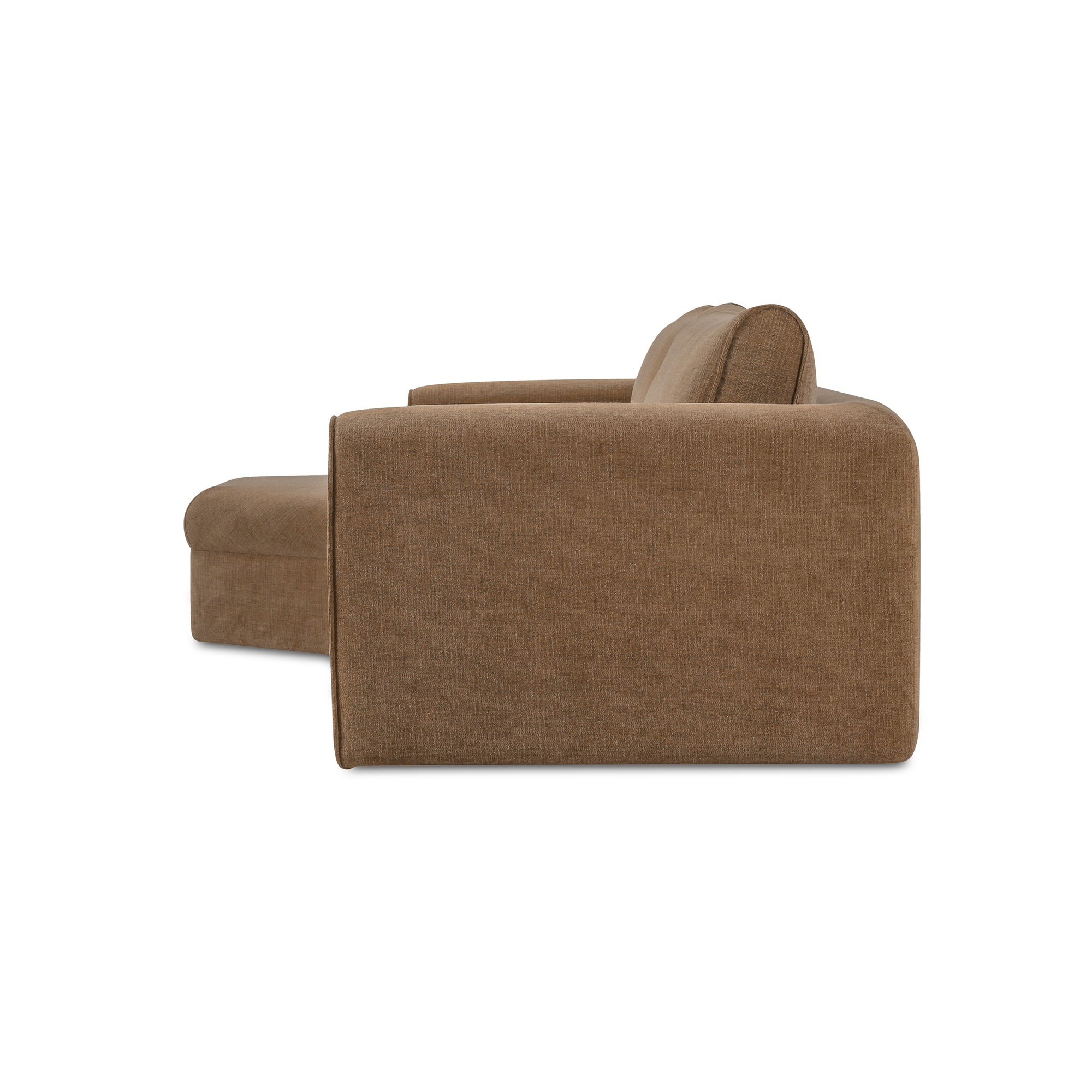 Madrid Left Sectional Taupe