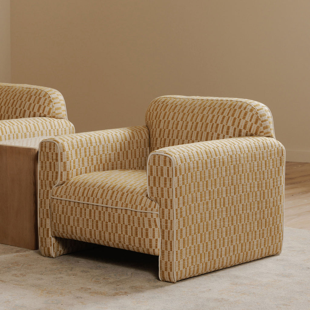 Leo Accent Chair Chartreuse
