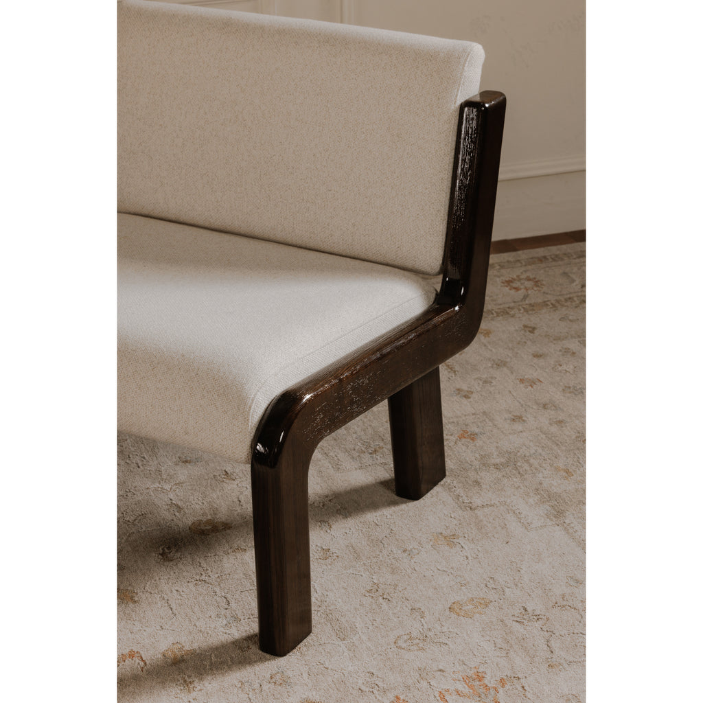 Edie Accent Chair Flecked Ivory