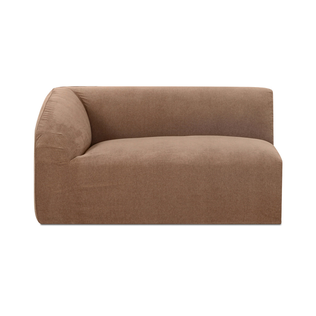 Isla Left Arm Facing Chair Mocha
