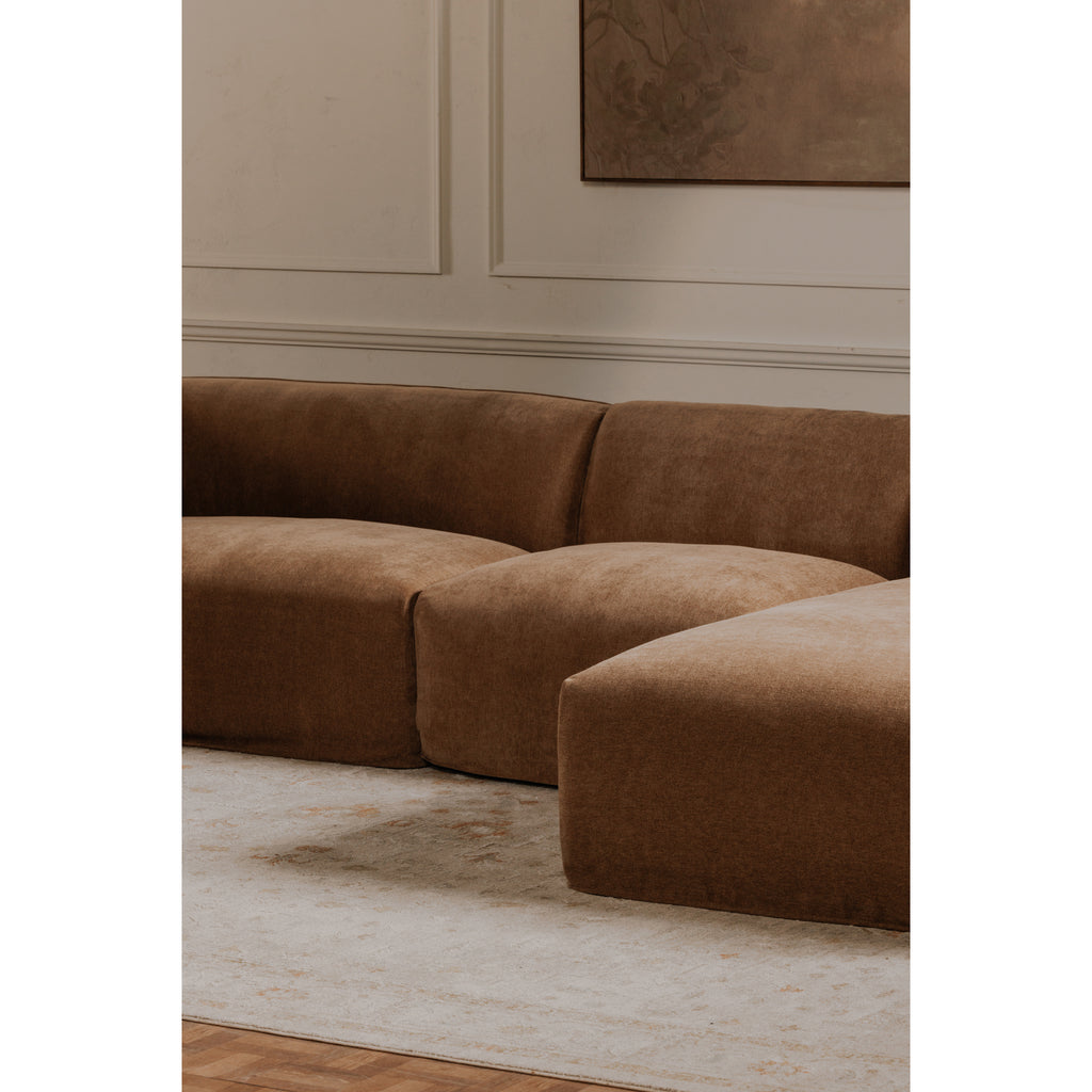 Isla Slipper Chair Mocha