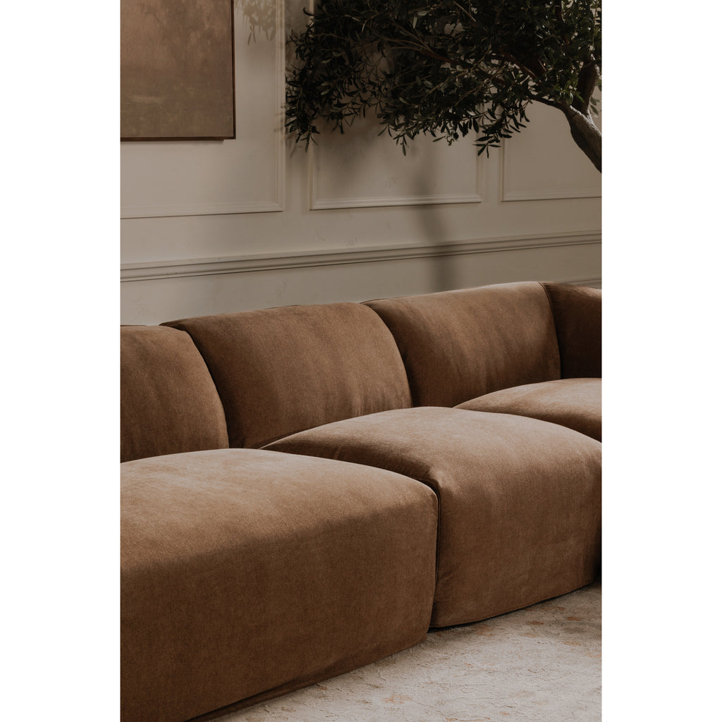 Isla Slipper Chair Mocha