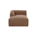 Isla Left Arm Facing Chaise Mocha