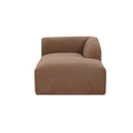 Isla Right Arm Facing Chaise Mocha