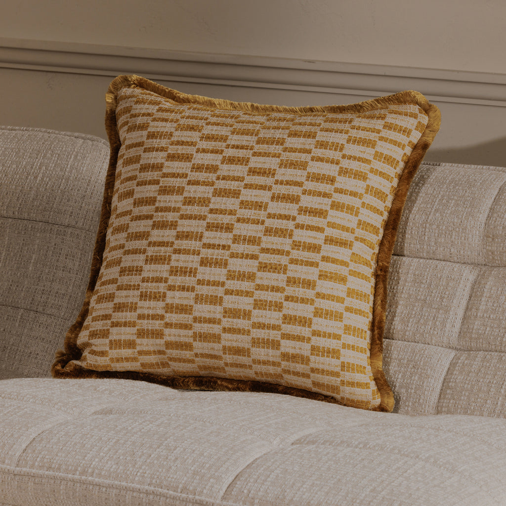 Leone Cushion Chartreuse