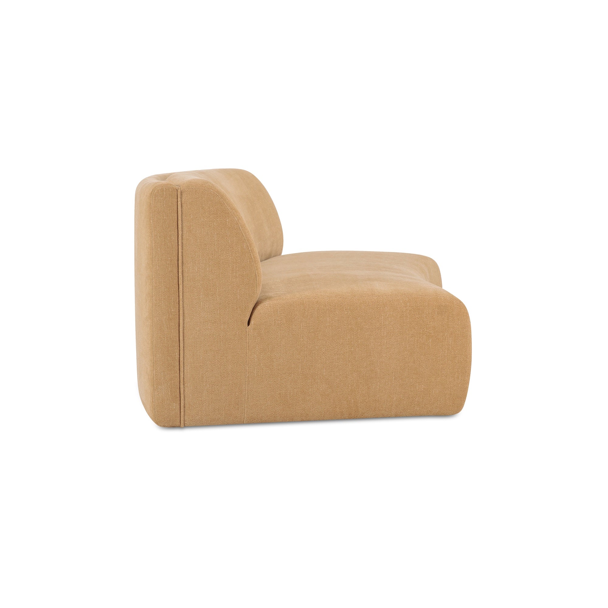Naomi Concave Sofa Golden Yellow