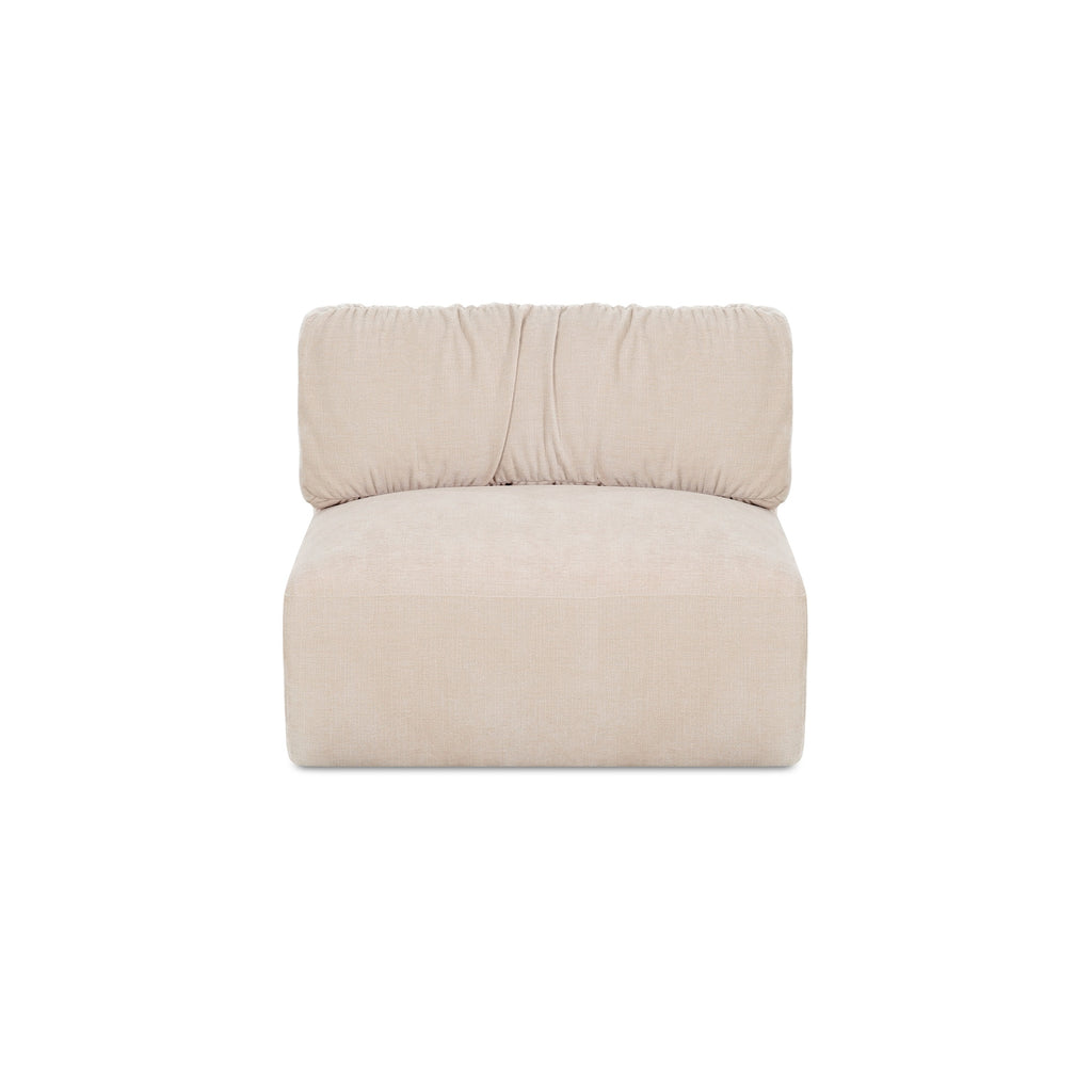 Matina Slipper Chair Oatmeal