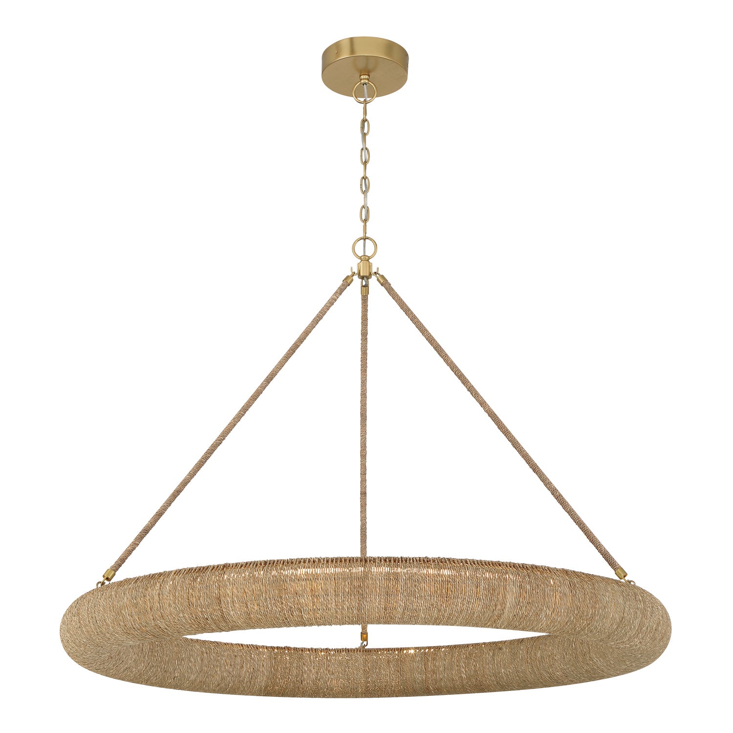 Oakley 48'' Integrated LED Soft Gold Chandelier