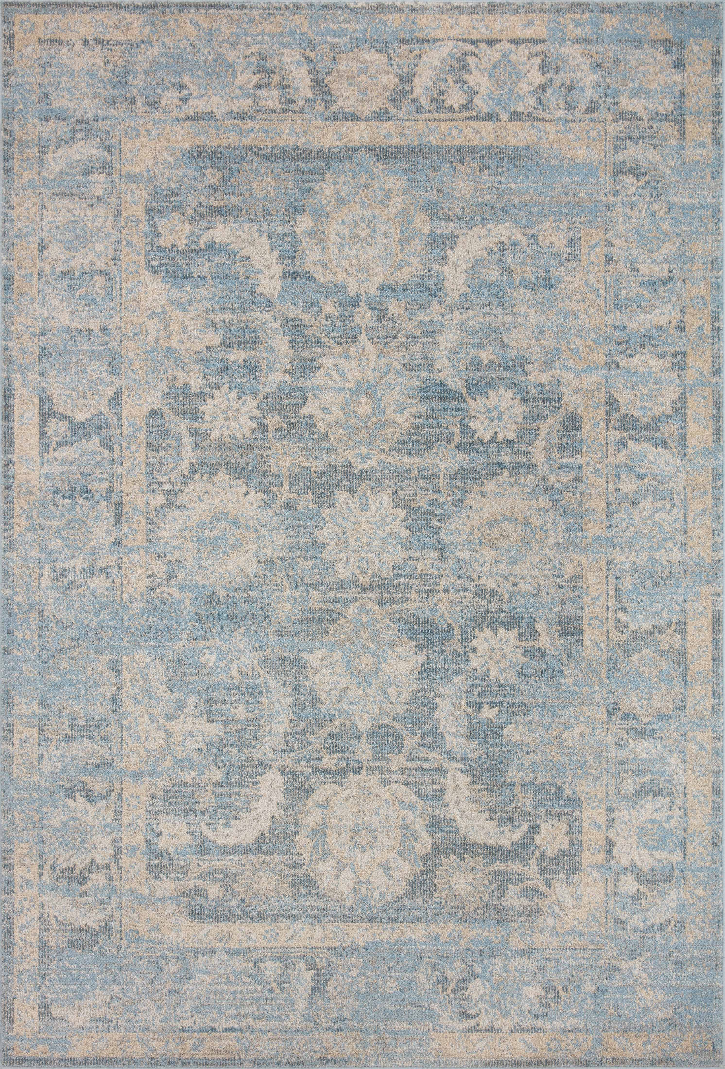 Loloi II | Odette Collection | Sky / Beige | ODT-03
