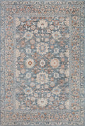 Loloi II | Odette Collection | Sky / Rust | ODT-07