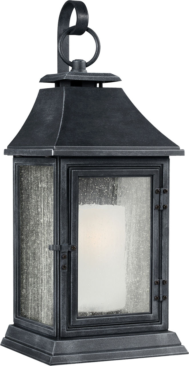 Shepherd Extra Large Lantern Dark Weathered Zinc
