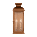 Pediment Medium Wall Lantern Natural Copper
