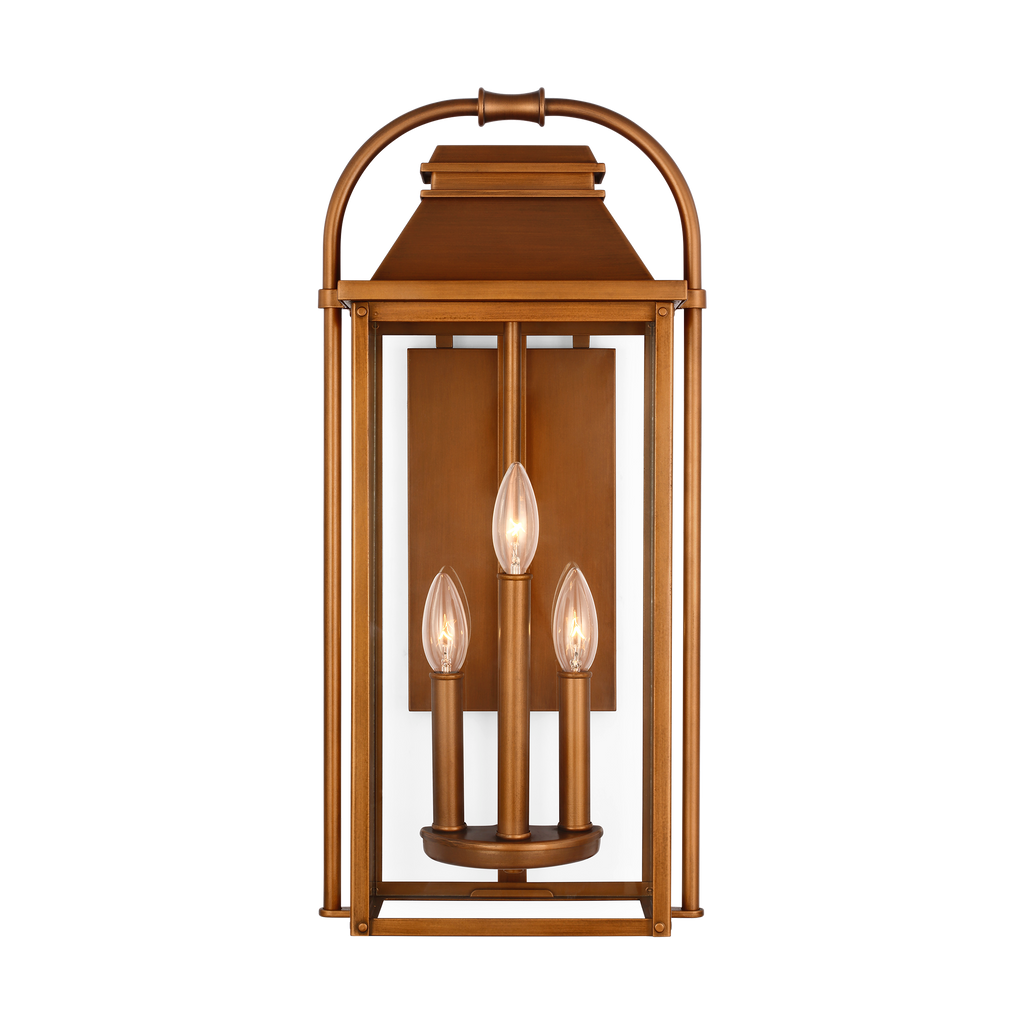 Wellsworth Medium Wall Lantern Natural Copper