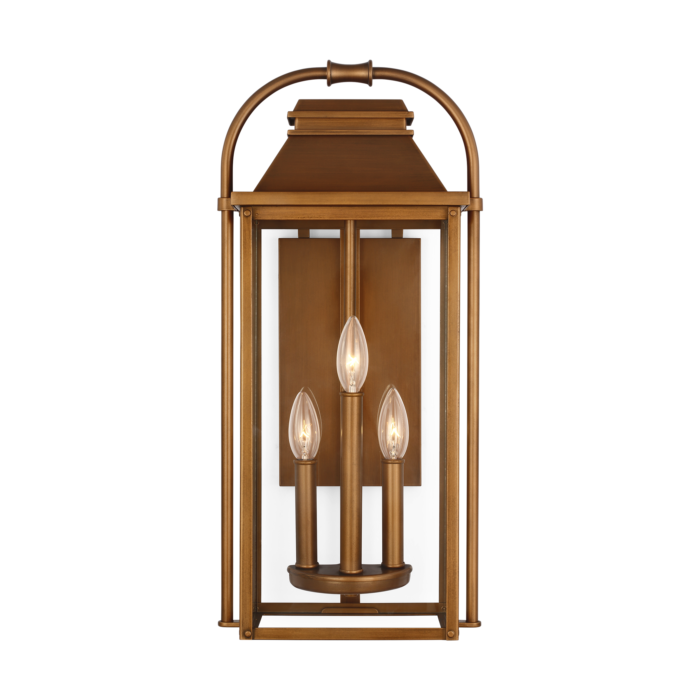 Wellsworth Medium Wall Lantern Natural Copper