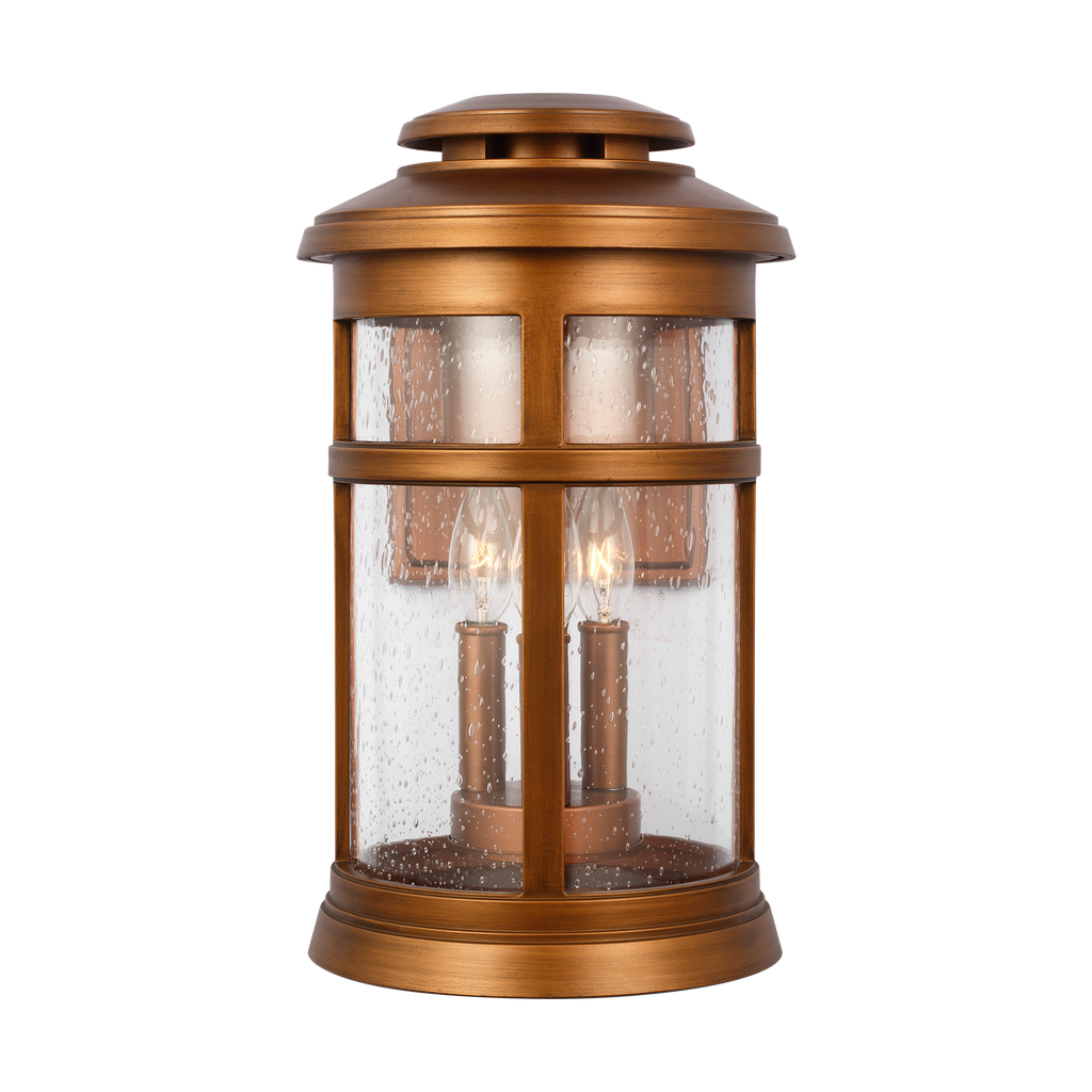 Newport Medium Wall Lantern Natural Copper