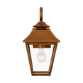 Galena Small Wall Lantern Natural Copper