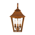 Galena Medium Wall Lantern Natural Copper