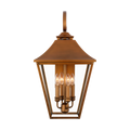 Galena Large Wall Lantern Natural Copper