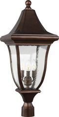 Oakmont Post Lantern Patina Bronze