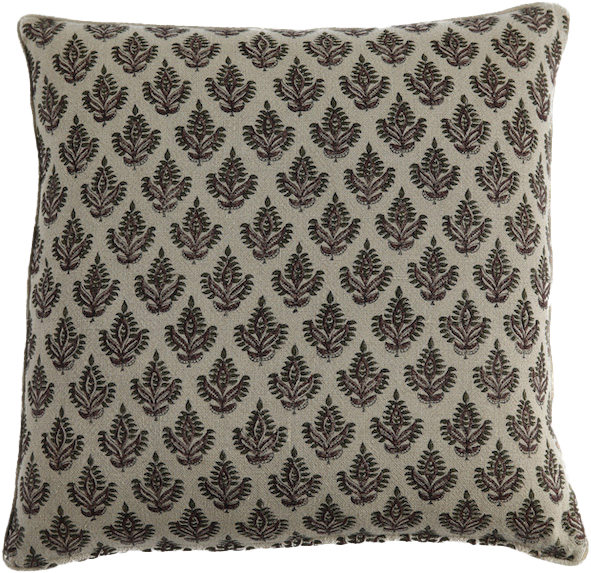 Iris Olive Pillow