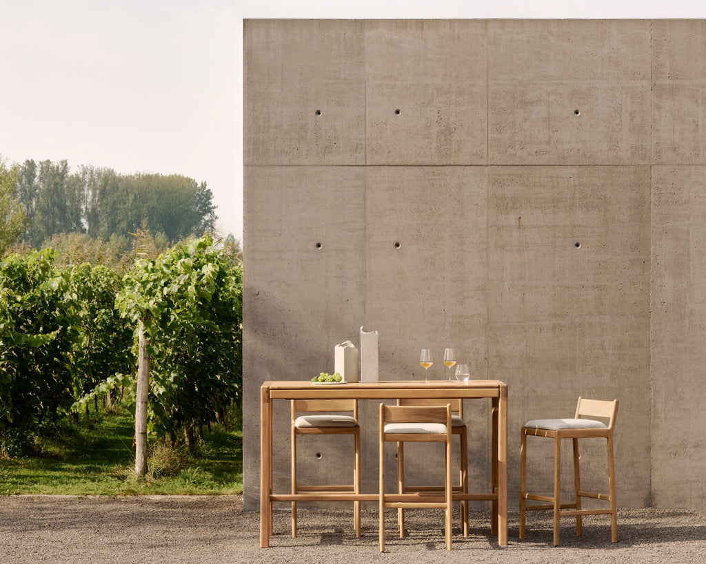 Jack Outdoor Bar Table | Teak | Rectangular