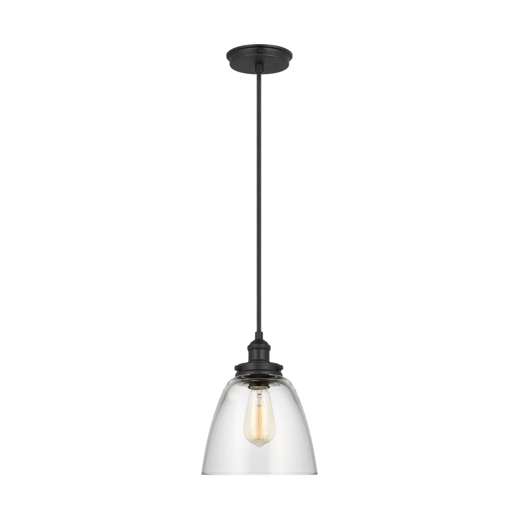 Baskin Dome Pendant | Midnight Black