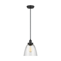 Baskin Dome Pendant | Midnight Black