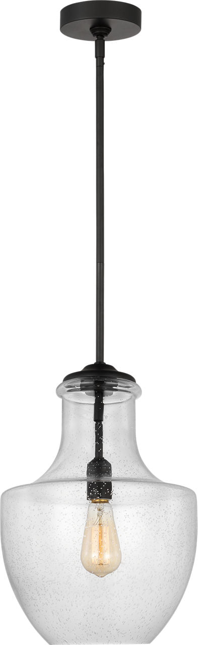 Baylor One Light Pendant | Midnight Black