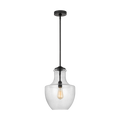 Baylor One Light Pendant | Midnight Black