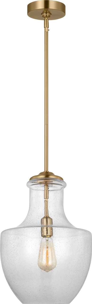 Baylor One Light Pendant | Satin Brass