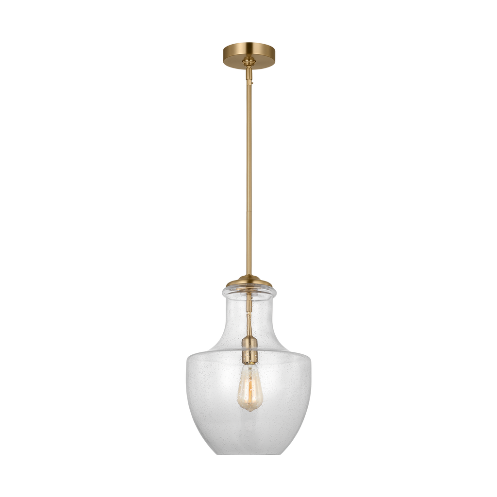 Baylor One Light Pendant | Satin Brass