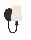 Payton 5.5'' Black Forged Sconce