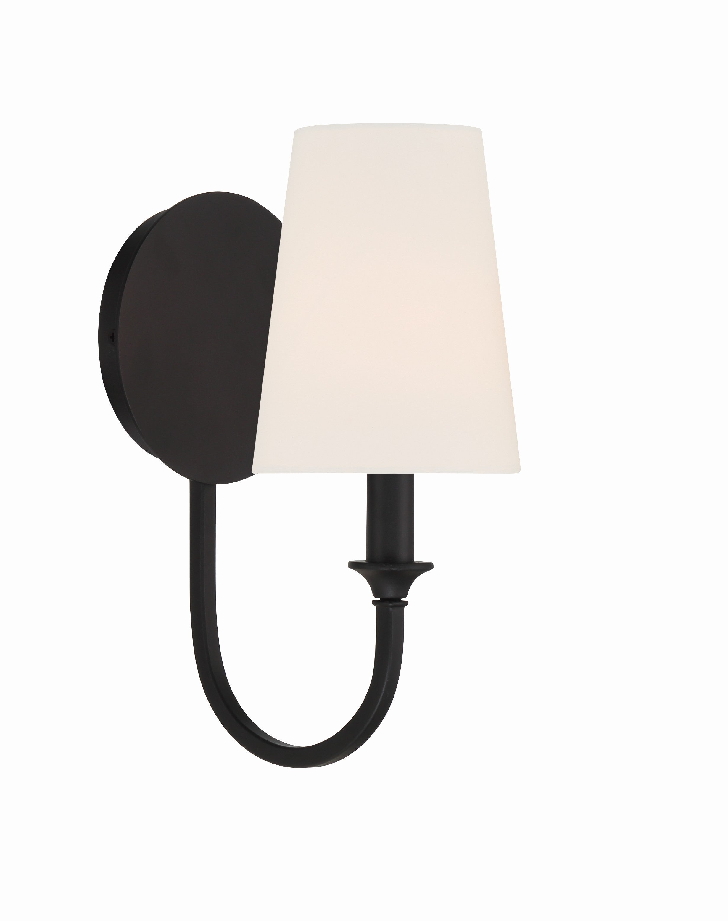 Payton 5.5'' Black Forged Sconce