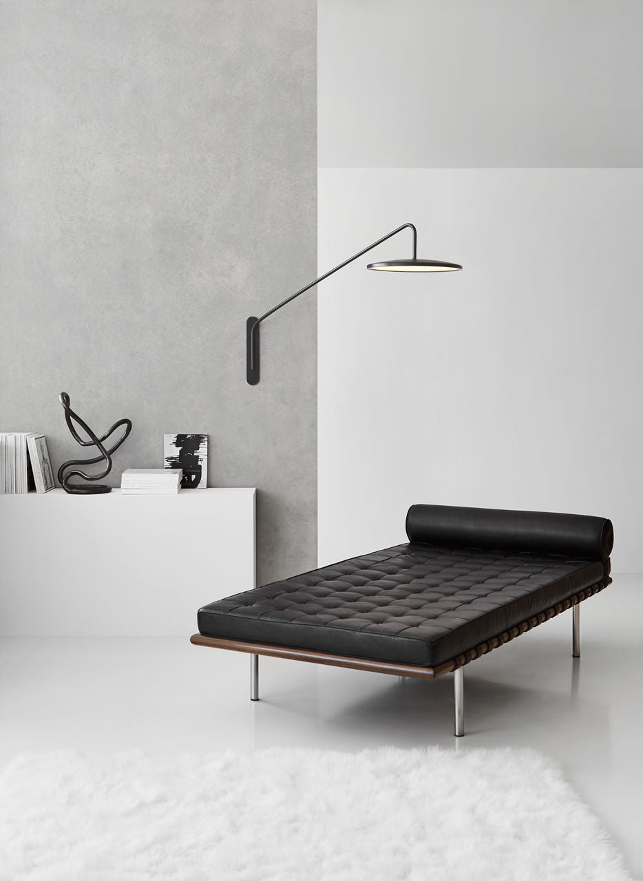 Dot 16" Articulating Wall Light | Matte Black