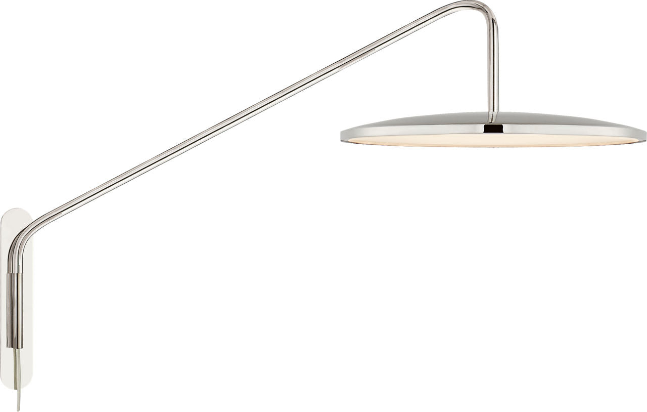 Dot 16" Articulating Wall Light | Polished Nickel