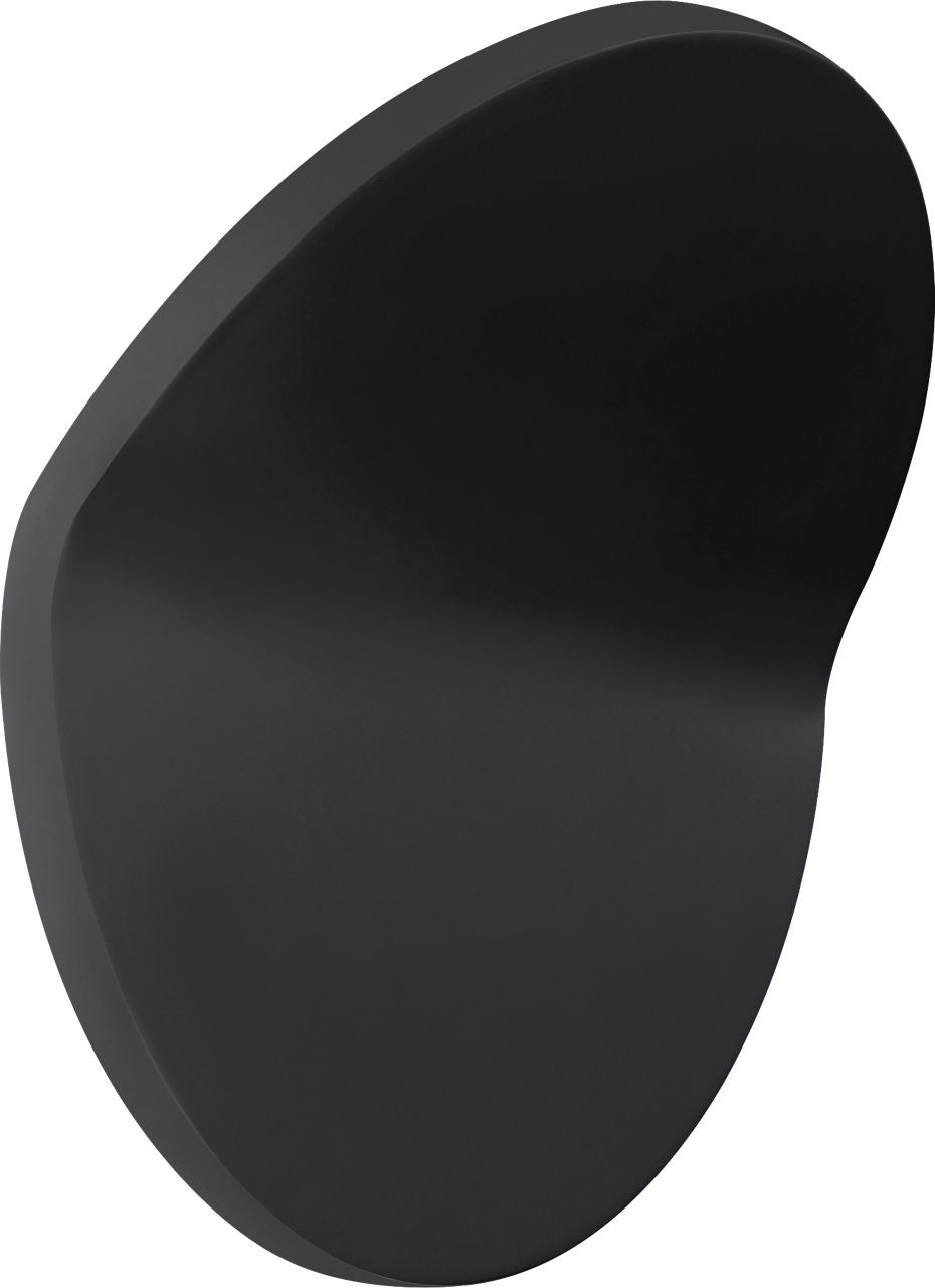 Bend Large Round Light | Matte Black