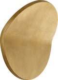 Bend Large Round Light | Natural Brass