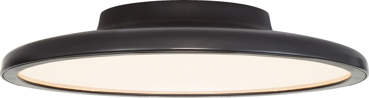 Dot 13" Flush Mount | Matte Black