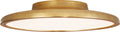 Dot 13" Flush Mount | Natural Brass